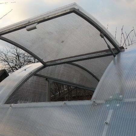 Фото сибирской теплицы с автоинтеллектом, 6х3х2 метра