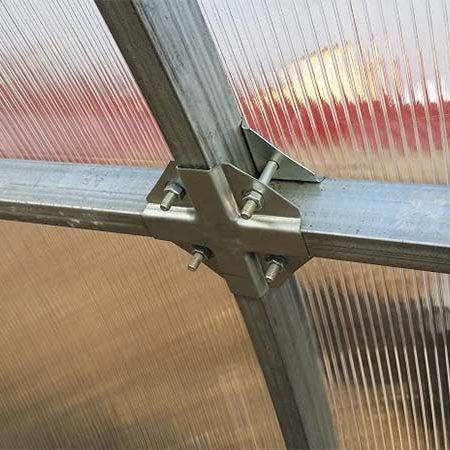 Теплицы с системой крепления Краб, фото и отзывы на сайте